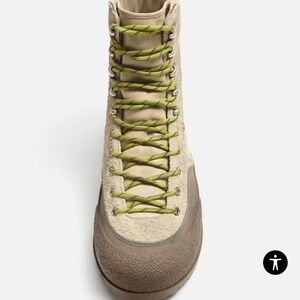 Zara men’s high top leather sneakers